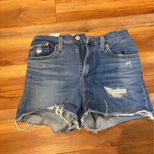 Levi’s Distressed Blue Women's shorts
